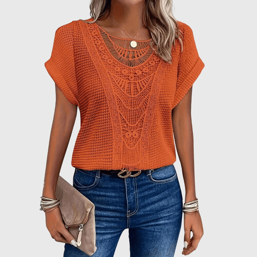 Elaine | Elegante Ibiza-Stil Bluse