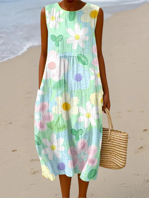 Viviana | Floral Bedrucktes Kleid