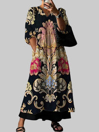 Clara | Elegantes Druckkleid
