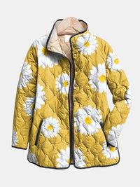 Sable | Charmantes Gänseblümchen-Muster Jacke