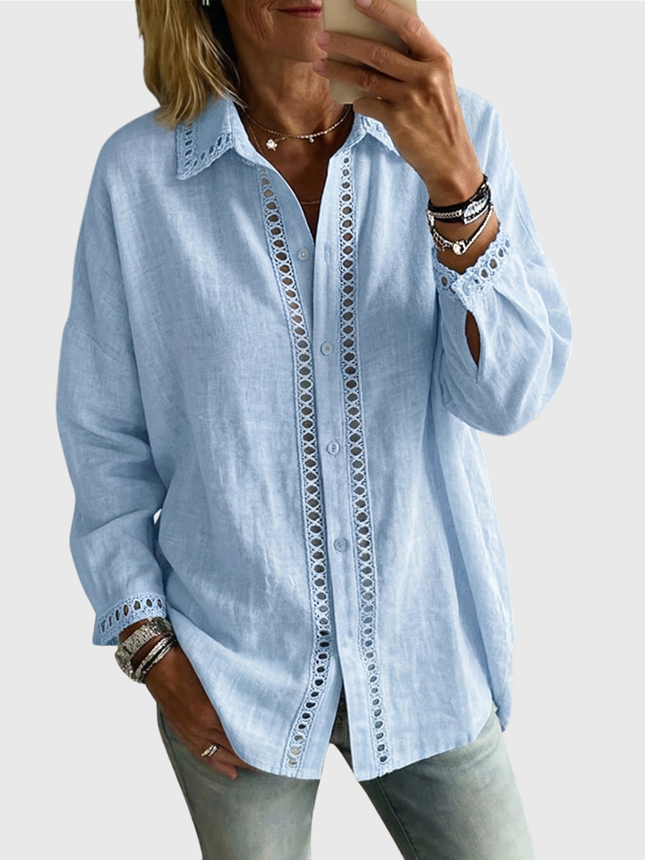 Venice | Luftige Bluse mit feinen Details