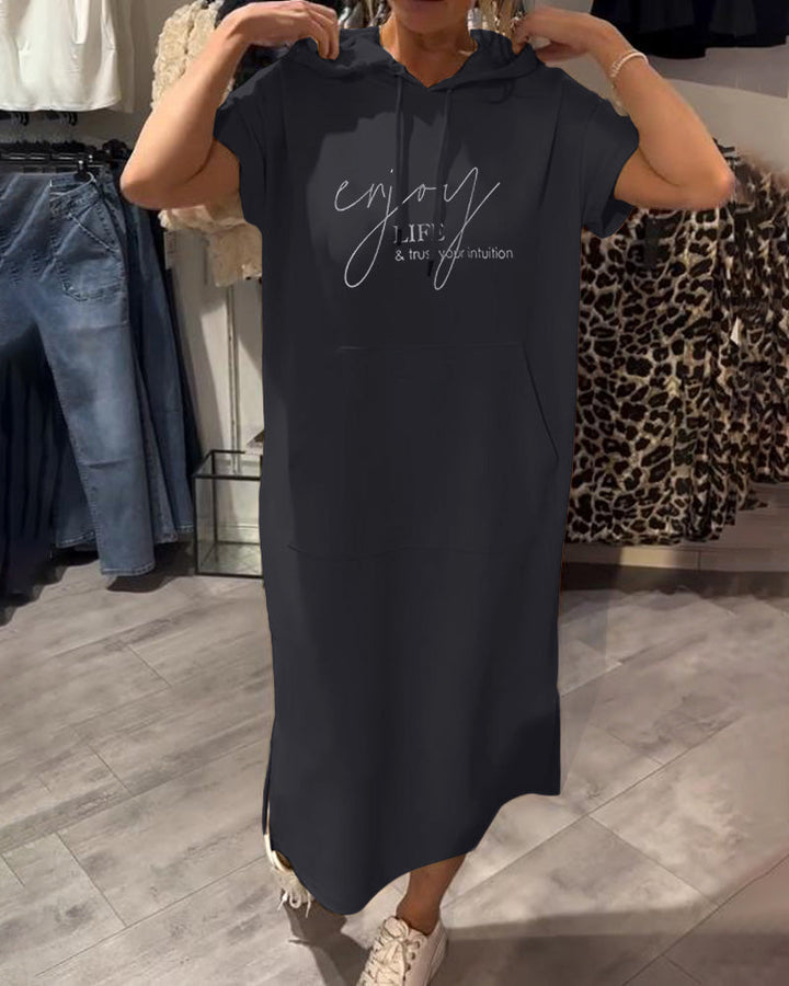 Bridget | Lässiges Hoodie-Kleid