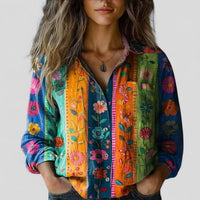 Ashley | Bequemes Blusen-Shirt