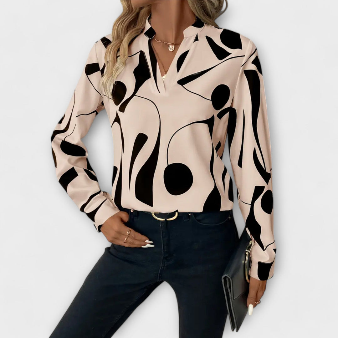 Irene | Elegante Bluse mit Design