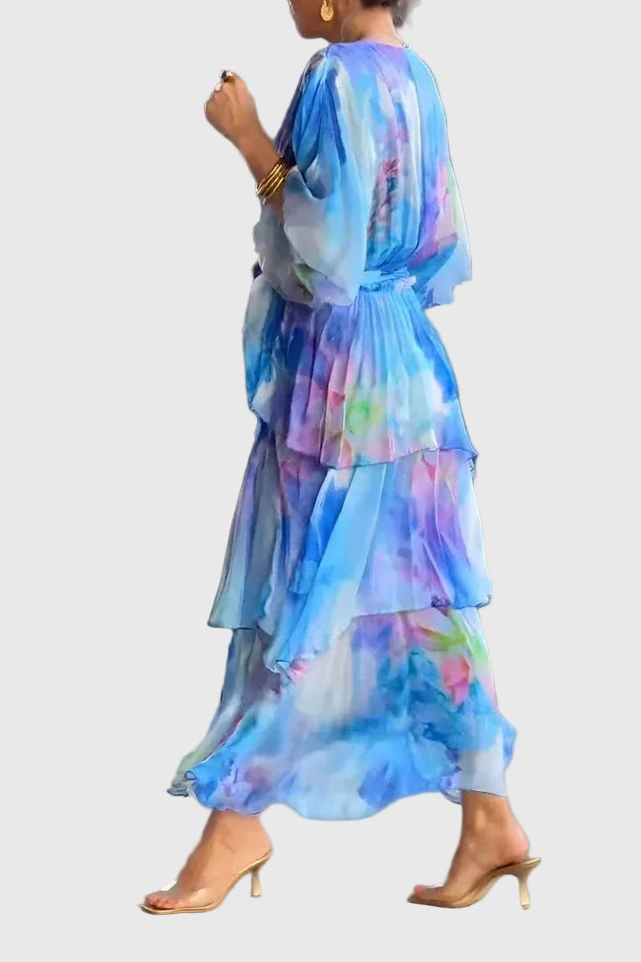 Alice | Elegantes Bohemian-Maxikleid