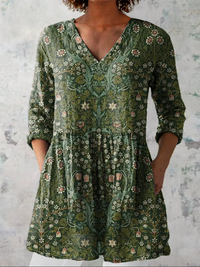 Addison | V-Ausschnitt Langarmshirt