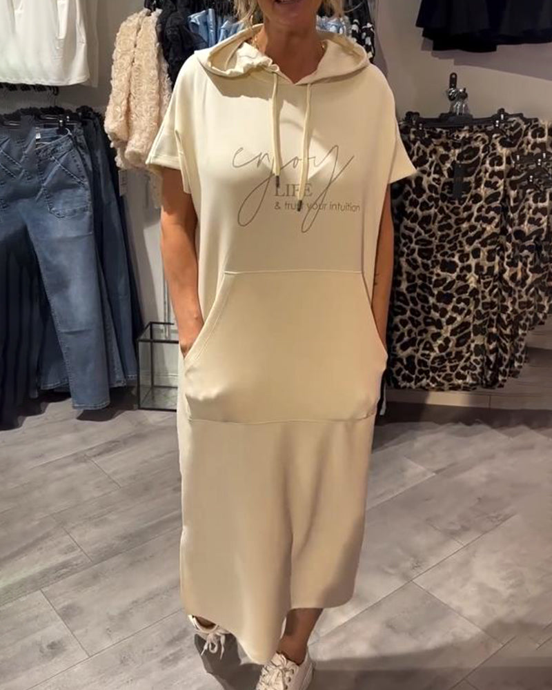 Bridget | Lässiges Hoodie-Kleid