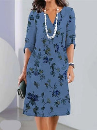 Eleanor | Florales Schichtkleid