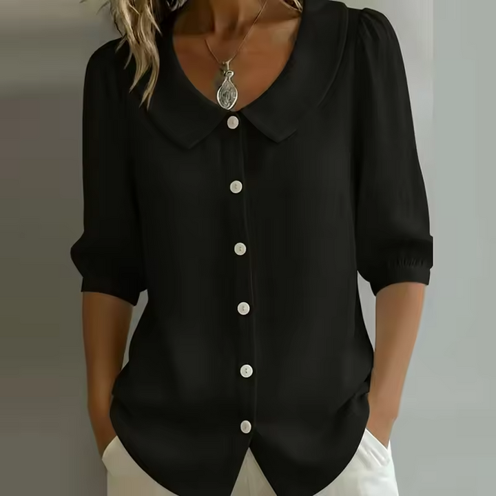 Riley | Lässige Bluse mit Knöpfen