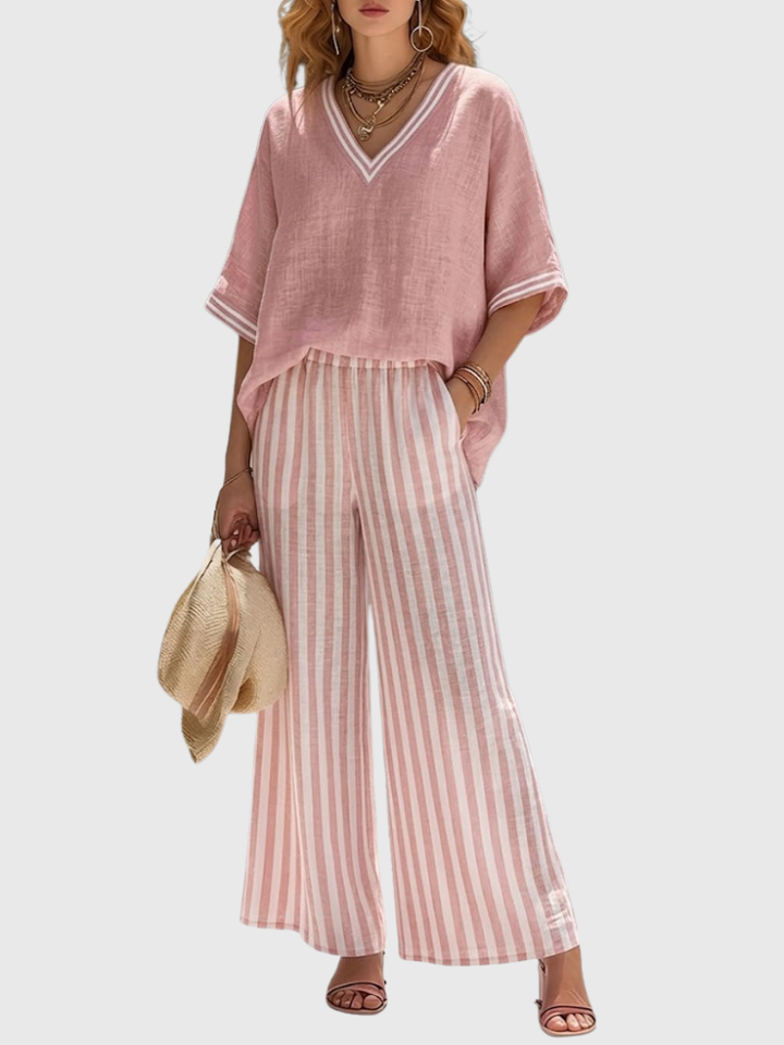 Mae | Elegantes Leinen-Set