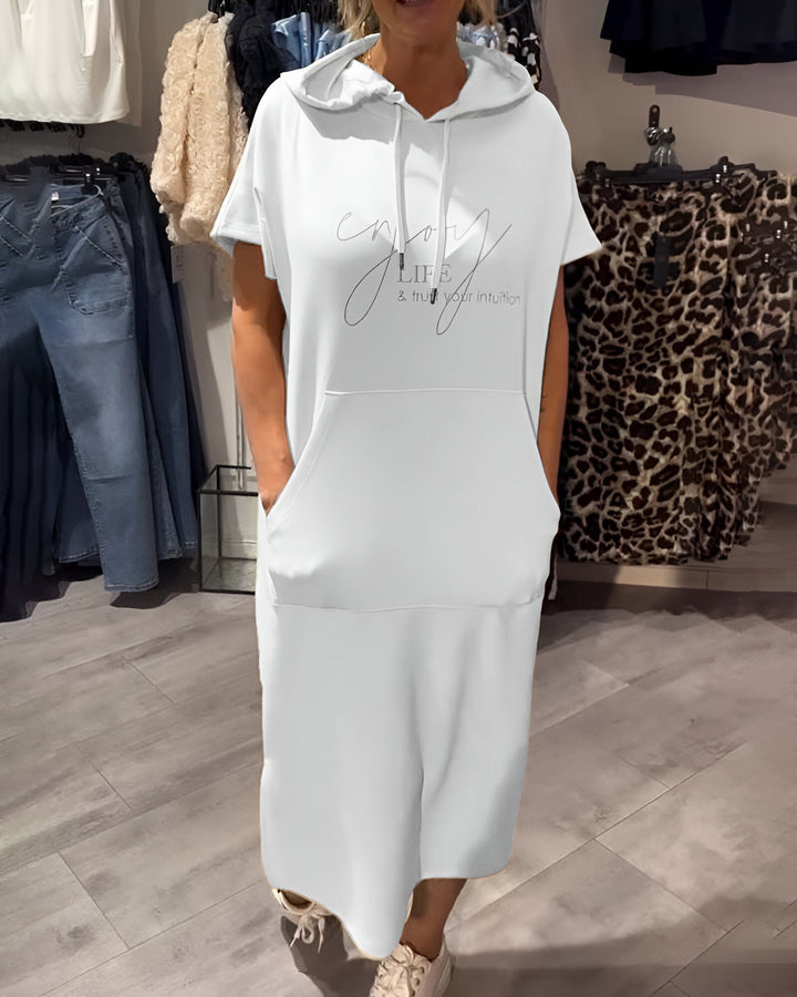 Bridget | Lässiges Hoodie-Kleid