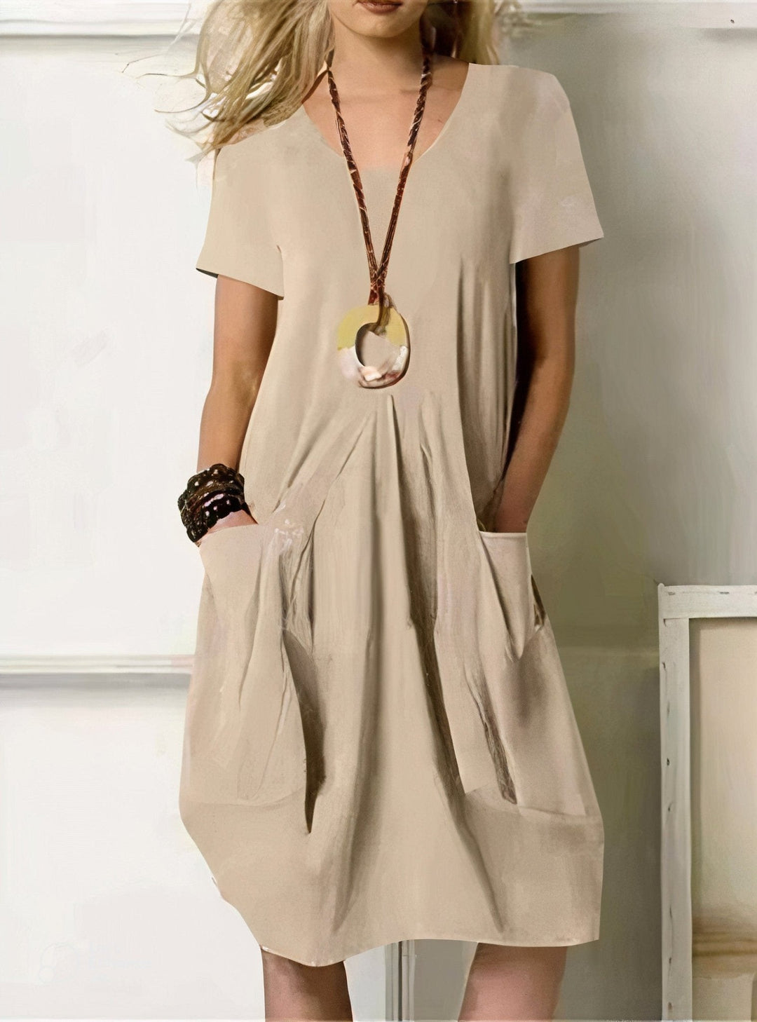 Kwani | Luftiges Kleid mit lockerer Passform
