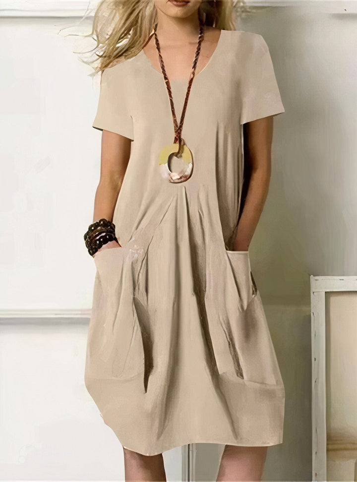 Kwani | Luftiges Kleid mit lockerer Passform