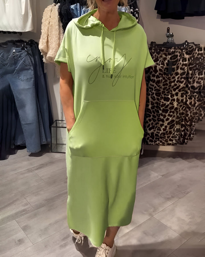 Bridget | Lässiges Hoodie-Kleid