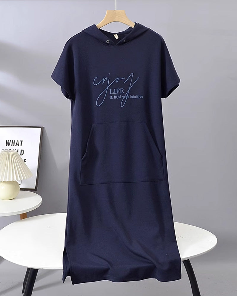 Bridget | Lässiges Hoodie-Kleid