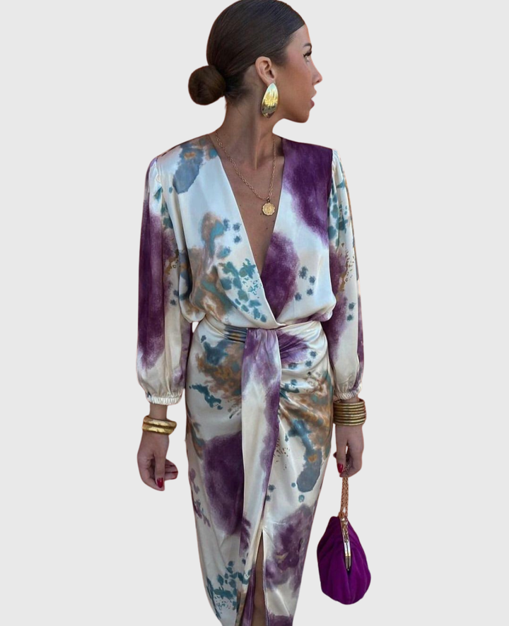 Sophia | Kleid mit V-Ausschnitt