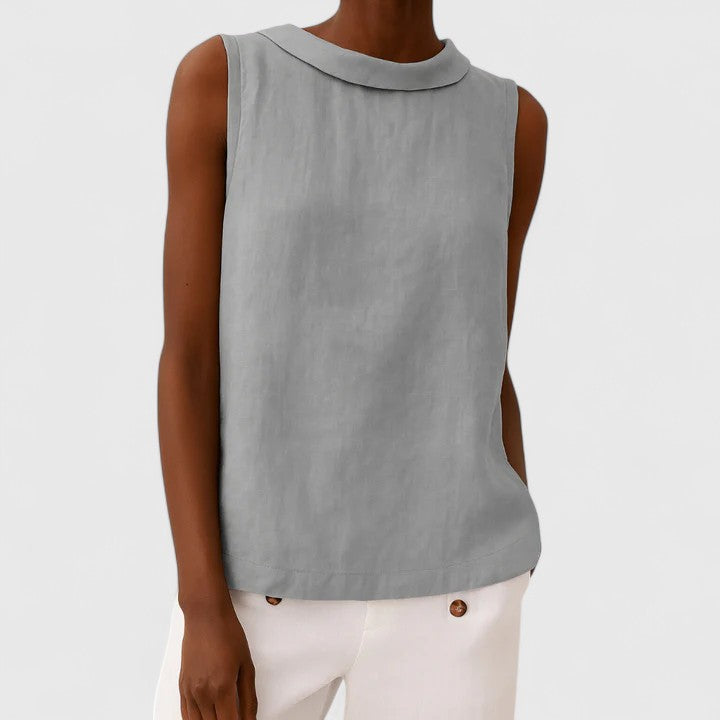 Katrine | Elegantes Top mit Rollkragen