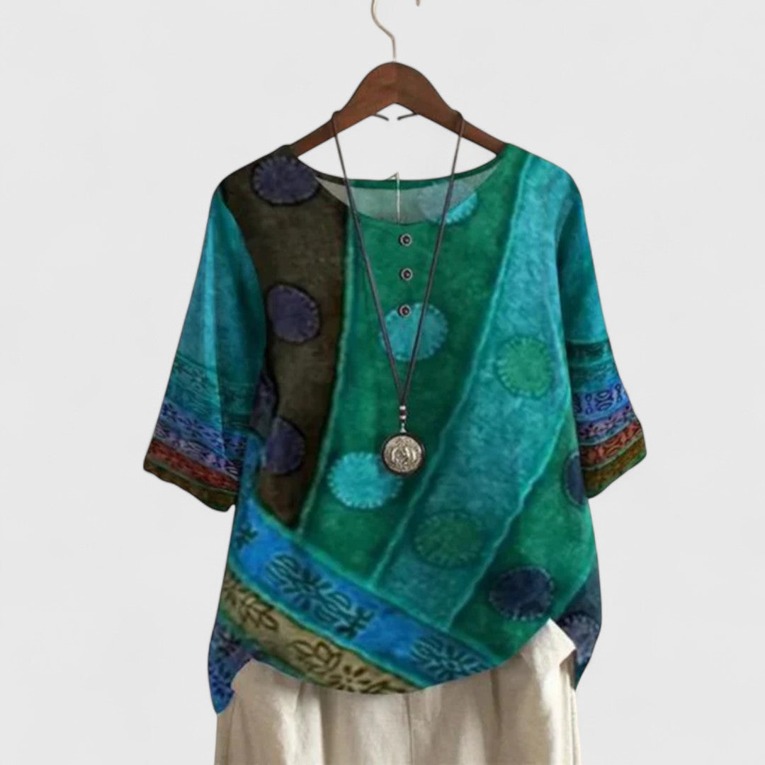 Odette | Elegantes Boho-Top