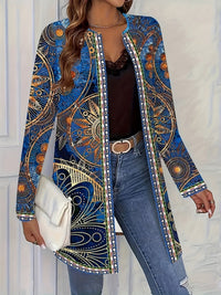 Hailey | Bohemian Langer Print Cardigan