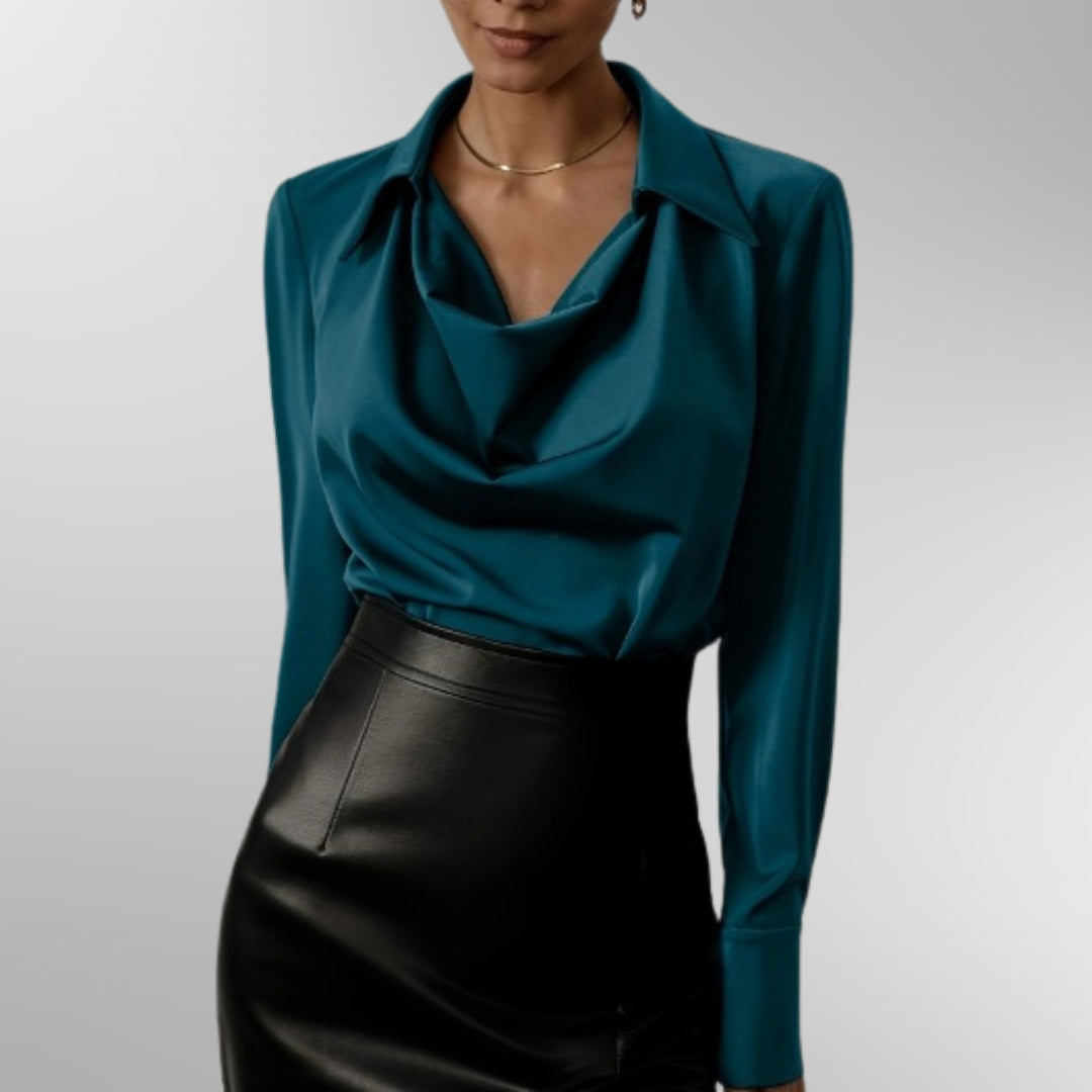 Alivia | Elegante Satinbluse