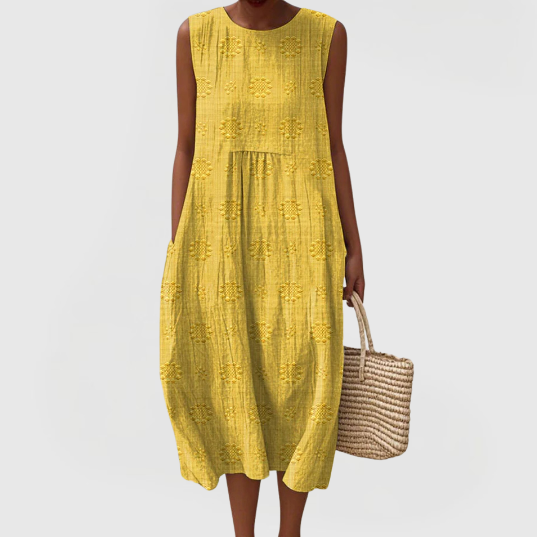 Cristal | Elegantes Kleid mit Taschen