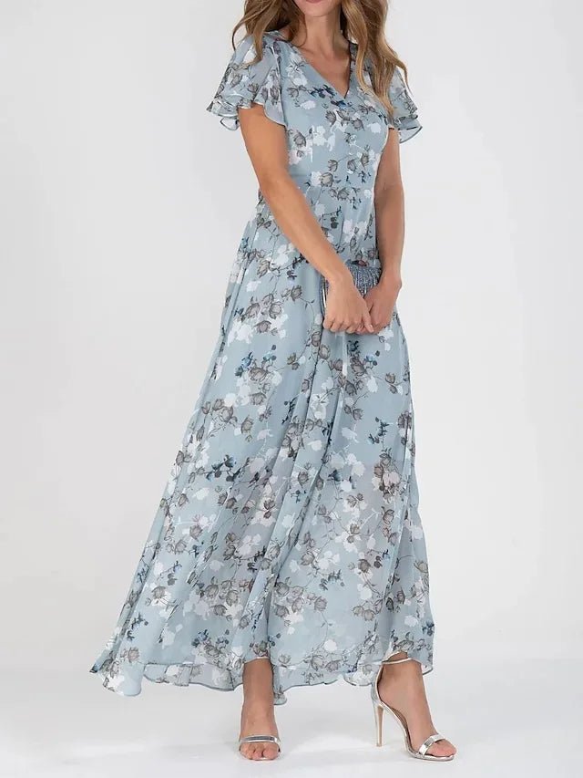 Zuri | Glamouröses Bauchbedeckendes Kleid
