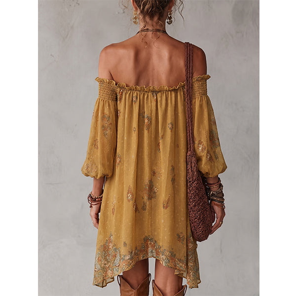 Dakota | Boho-Chic Sommerkleid mit floralem Print