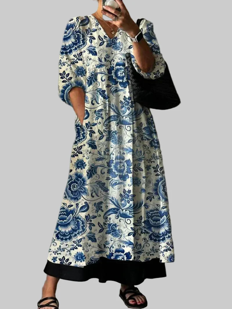 Mia | Elegantes Kleid mit Druck