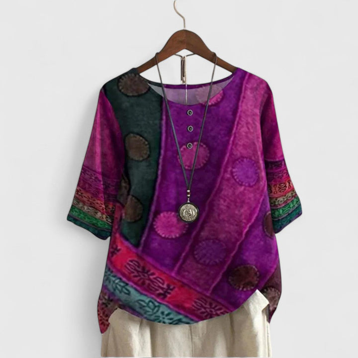 Odette | Elegantes Boho-Top