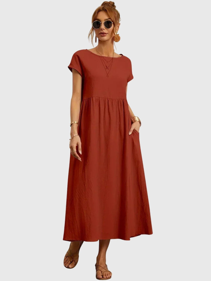 Clementine | Lässiges Kleid mit Taschen