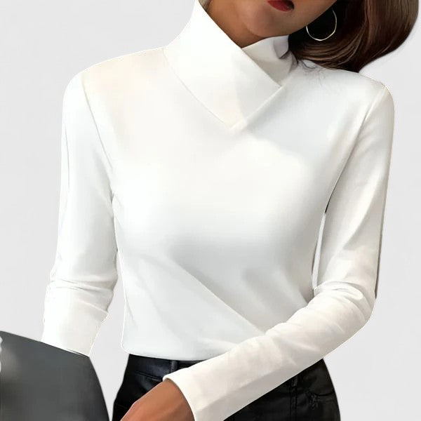 Yvonne | Eleganter Rollkragenpullover