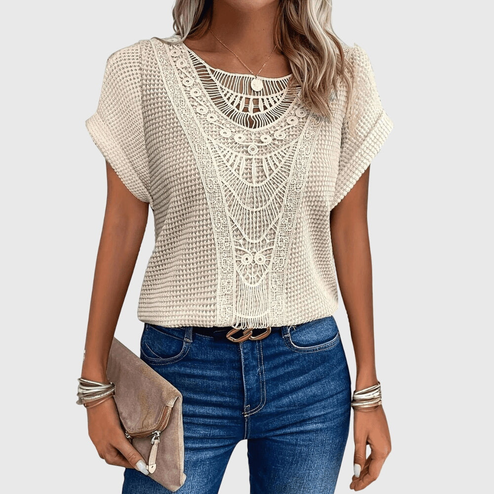 Elaine | Elegante Ibiza-Stil Bluse