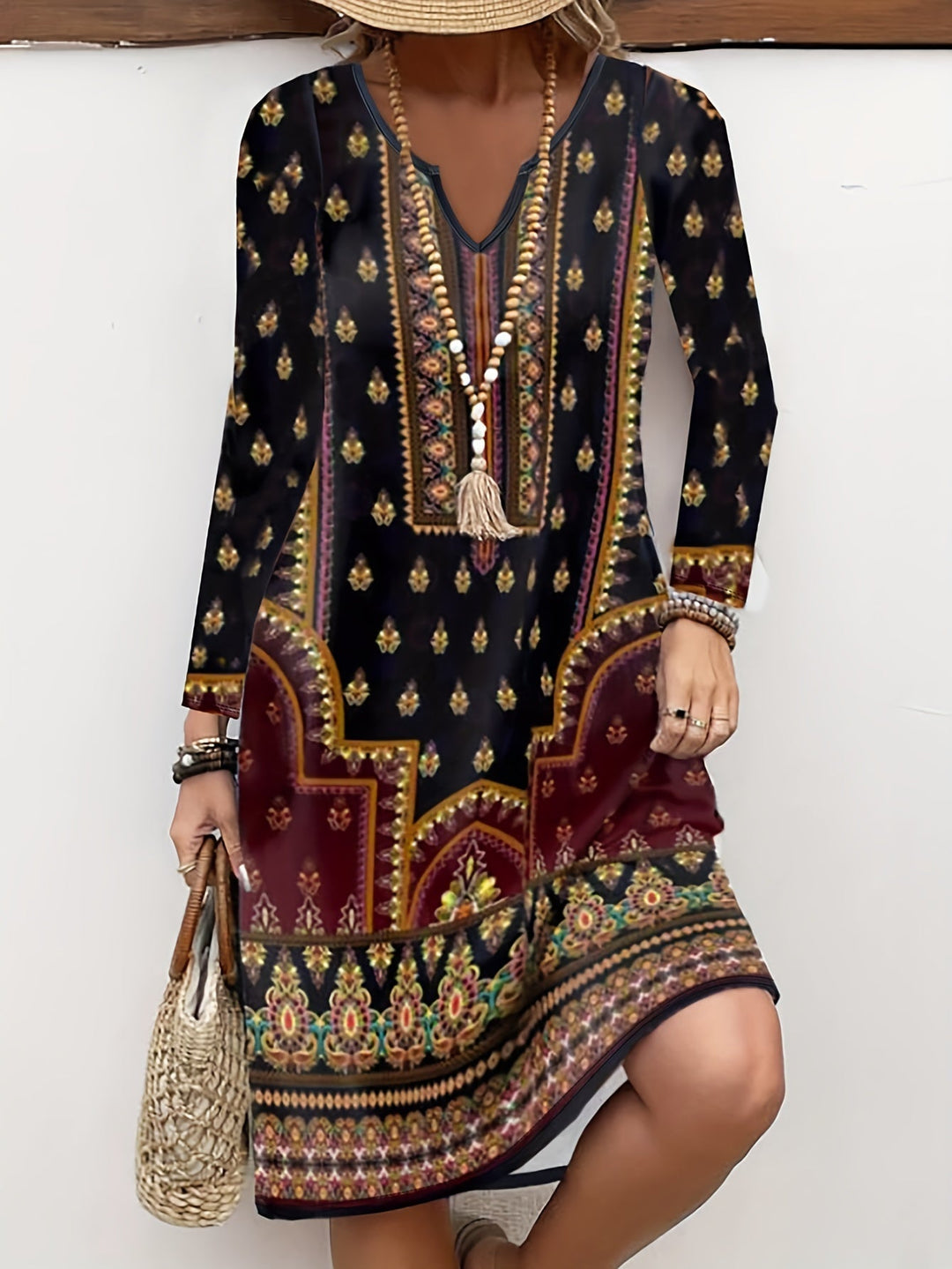 Mackenzie | Retro Boho Kleid