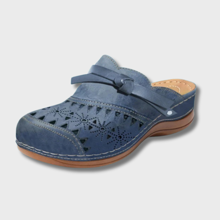 Bobbie | Orthopädische Bogen-Ausgeschnittene Flache Mules