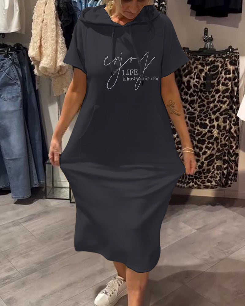 Bridget | Lässiges Hoodie-Kleid