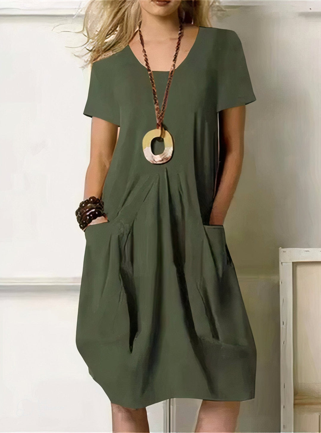Kwani | Luftiges Kleid mit lockerer Passform