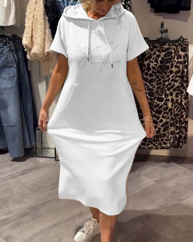 Bridget | Lässiges Hoodie-Kleid