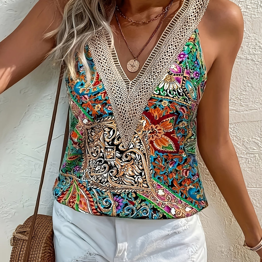 Cora | Boho-Print-Top