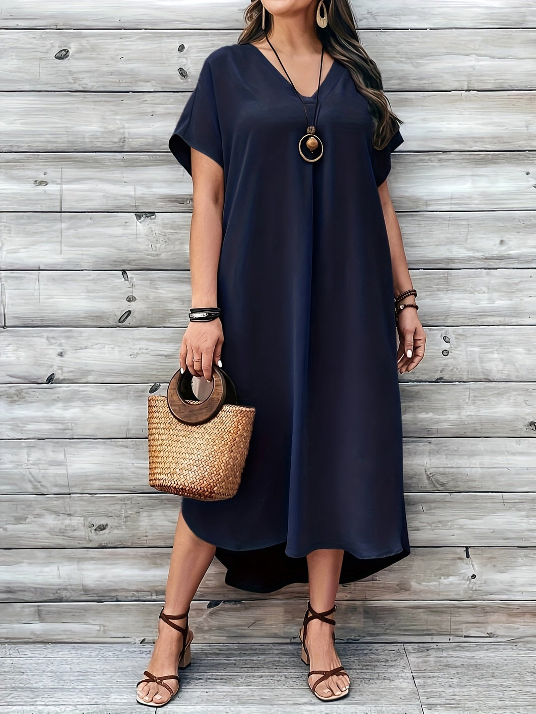 Gwendie | Fliessendes Komfortkleid