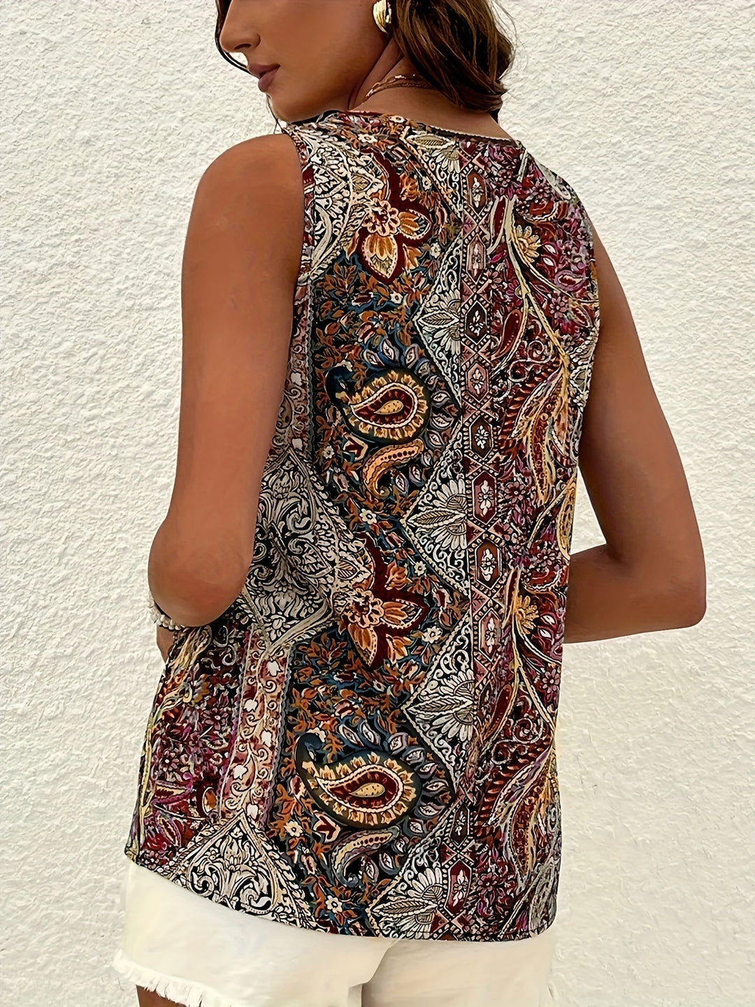 Cora | Boho-Print-Top