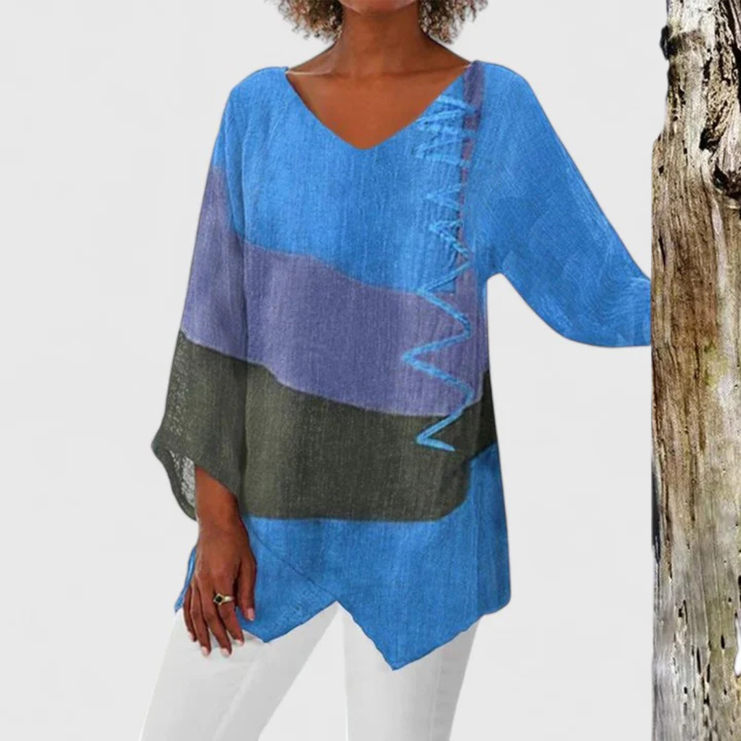 Briley | Sophisticated V-Ausschnitt Tunika
