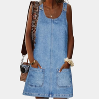 Loren | Entspanntes Denim-Look Kleid