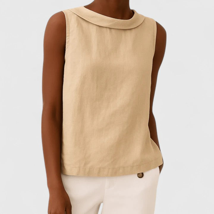Katrine | Elegantes Top mit Rollkragen
