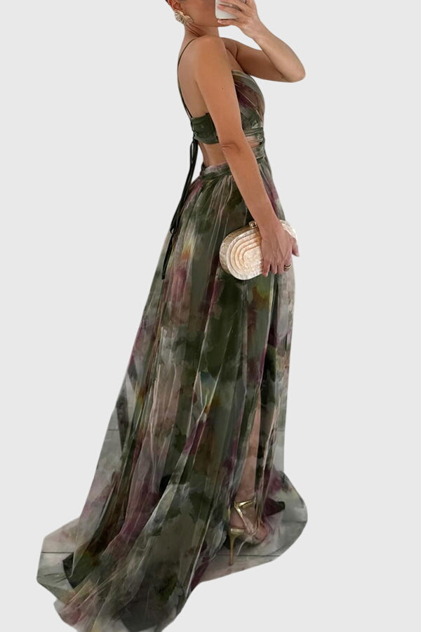 Gretchen | Florales Maxikleid