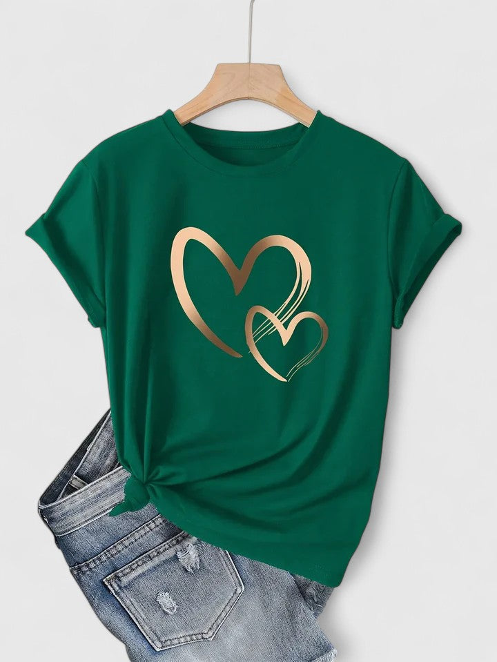 Maribelle | Bequemes T-Shirt mit kurzen Ärmeln