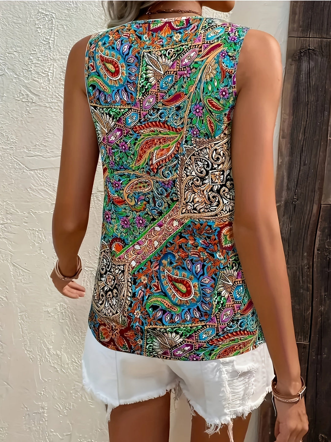 Cora | Boho-Print-Top