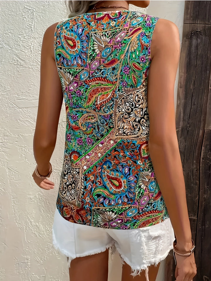 Cora | Boho-Print-Top