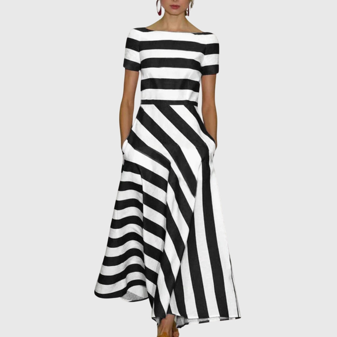 Christa | Gestreiftes Kleid