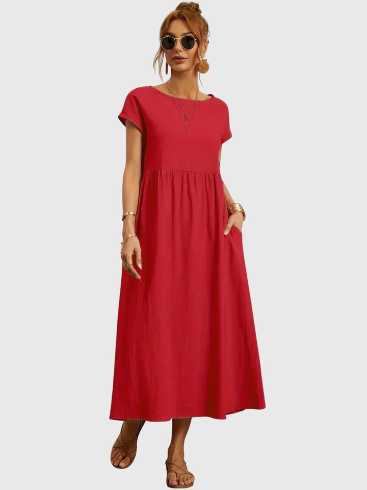 Clementine | Lässiges Kleid mit Taschen