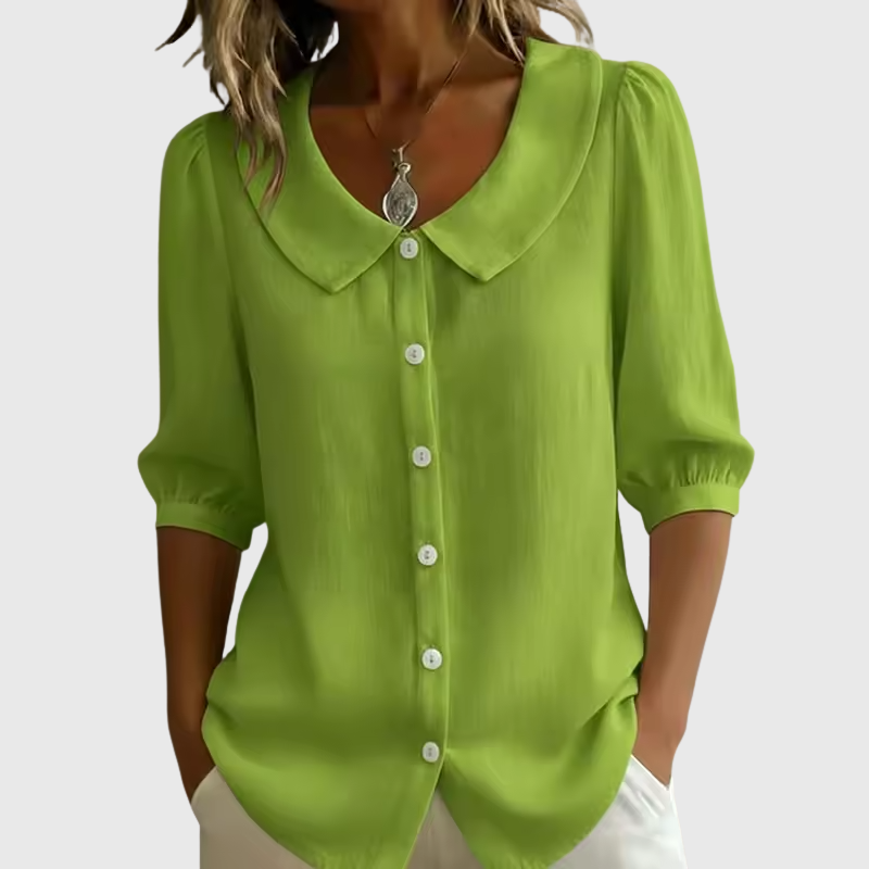 Riley | Lässige Bluse mit Knöpfen